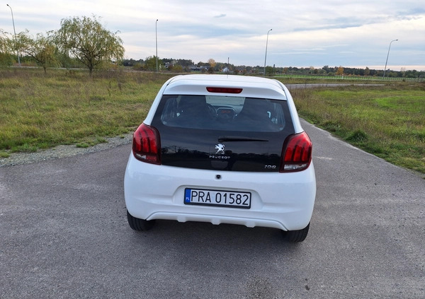 Peugeot 108 cena 27900 przebieg: 39800, rok produkcji 2016 z Rawicz małe 277